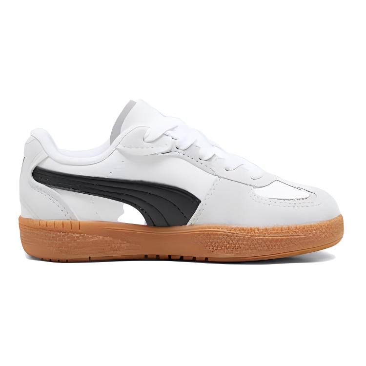 Order (JR) Puma Palermo Moda Niño Pequeño 'Blanco Negro' 398856-01