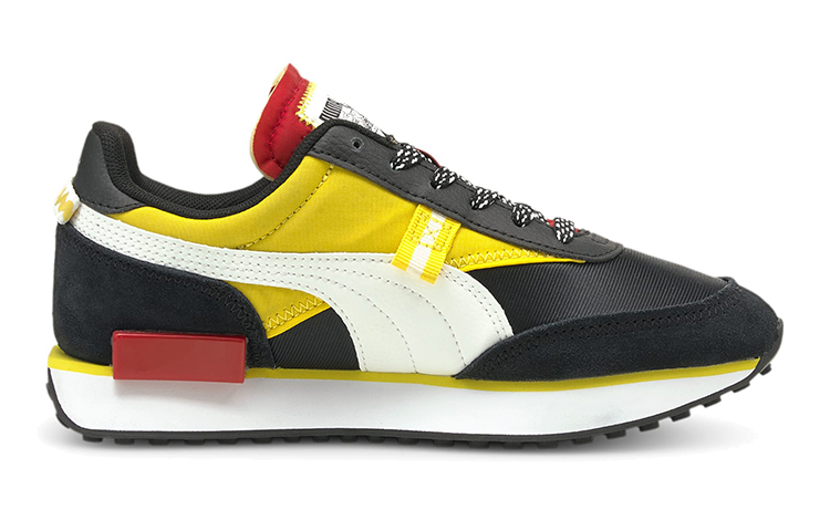 (Youth) Puma Peanuts Future Rider 'Black White Yellow' 圖 2