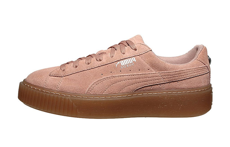 (Youth) Puma Platform Jewel Sneakers Pink 365131-01