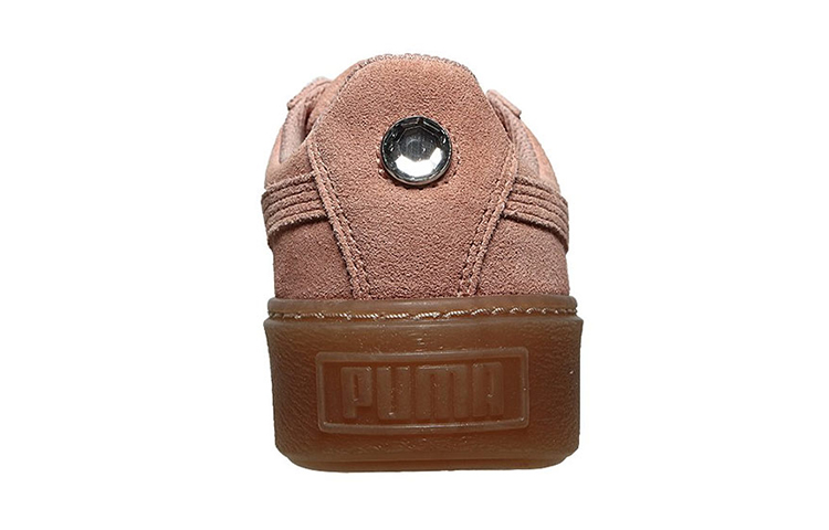 Shop (JR) 彪马粉色珠宝厚底运动鞋 365131-01