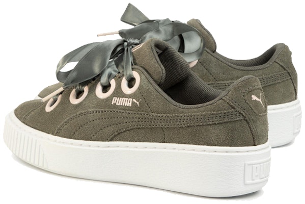 (Youth) Puma Platform Kiss SD Jr 'Military Green' 367459-02 Shop (Youth) Puma Platform Kiss SD Jr 'Military Green' 367459-02