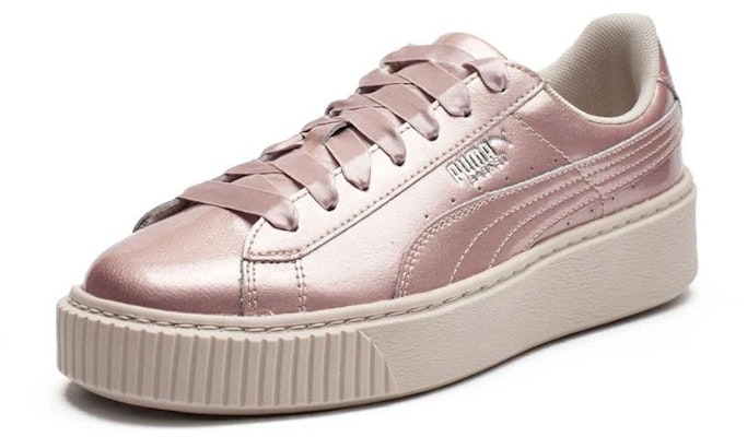 (Youth) Puma Basket Platform Metal Pink 366031-03 Lookbook (Youth) Puma Basket Platform Metal Pink 366031-03