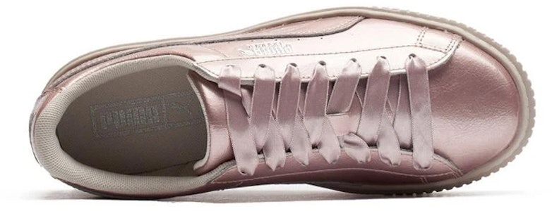 (JR) 푸마 바스켓 플랫폼 메탈 핑크 366031-03 Shop (JR) 푸마 바스켓 플랫폼 메탈 핑크 366031-03