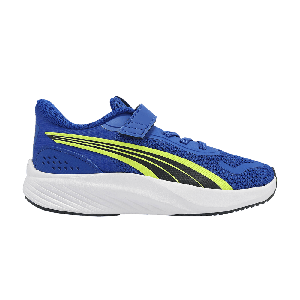 (Youth) Puma Pounce Lite AC+ Little Kid 'Vivid Blue Lemon Sherbert'