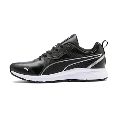 (Youth) Puma Pure Jogger Running Shoes Black/White