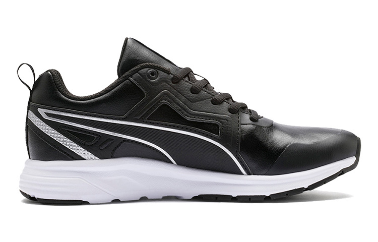 Order (JR) 푸마 퓨어 조거 블랙/화이트 러닝화 370665-01