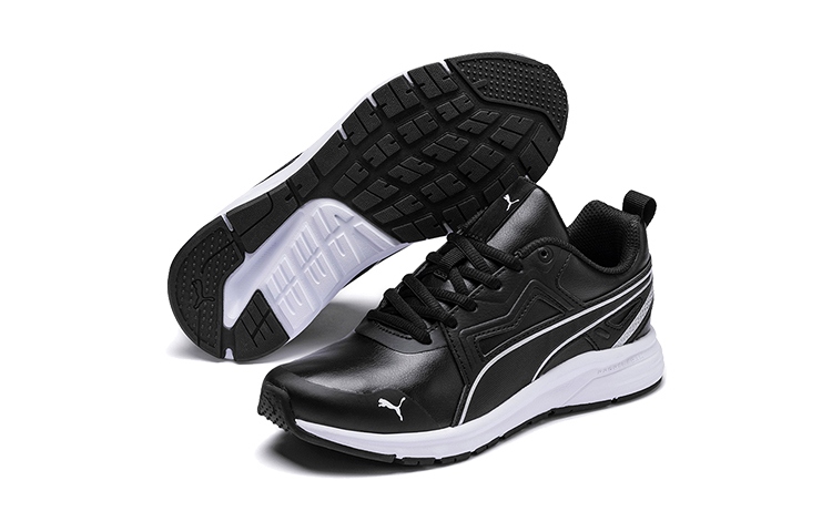 Purchase (JR) 푸마 퓨어 조거 블랙/화이트 러닝화 370665-01