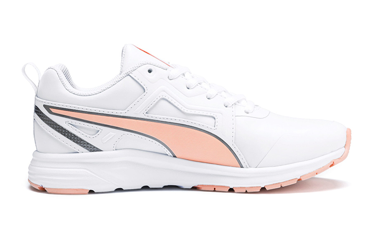 Order (JR) Puma Pure Jogger Chaussures de Running Blanc/Rose 370665-04