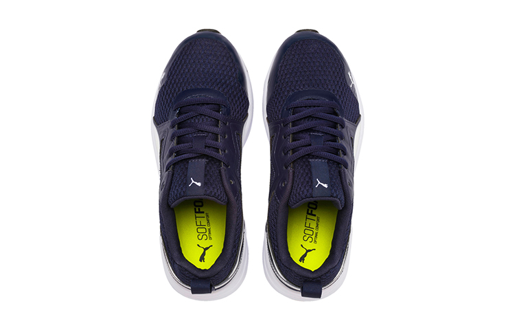 Lookbook (JR) Scarpe da Corsa Puma Pure Jogger Sport Blu/Bianche 370575-03