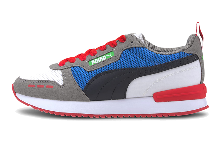 Buy (JR) プーマ R78 ローカット ランニングシューズ グレー/黒/青 373616-05