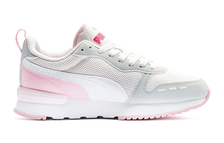 Order (JR) プーマ R78 ローカット グレー/白/ピンク 373616-04