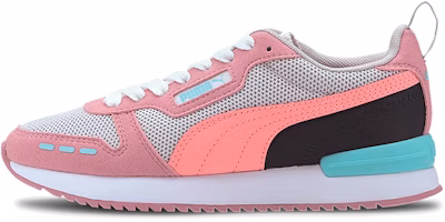 (Youth) Puma R78 Low Top Running Shoes Pink/White/Blue 373616-06 (Youth) Puma R78 Low Top Running Shoes Pink/White/Blue 373616-06