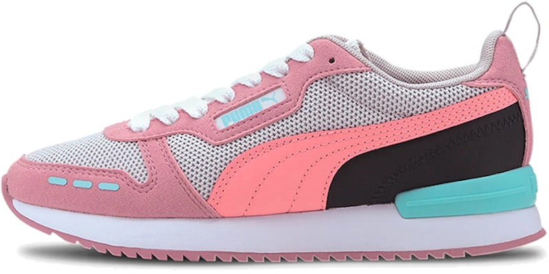 (JR) プーマ R78 ローカット ランニングシューズ ピンク/白/青 373616-06 Buy (JR) プーマ R78 ローカット ランニングシューズ ピンク/白/青 373616-06