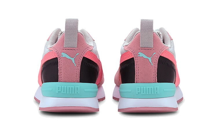 (Youth) Puma R78 Low Top Running Shoes Pink/White/Blue 圖 4