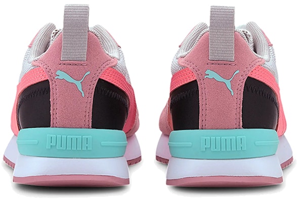 (JR) プーマ R78 ローカット ランニングシューズ ピンク/白/青 373616-06 Shop (JR) プーマ R78 ローカット ランニングシューズ ピンク/白/青 373616-06