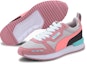 Purchase (JR) プーマ R78 ローカット ランニングシューズ ピンク/白/青 373616-06