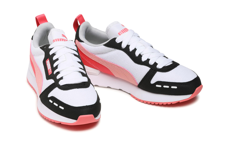 Lookbook (JR) Puma R78 '白黑粉' 373616-15