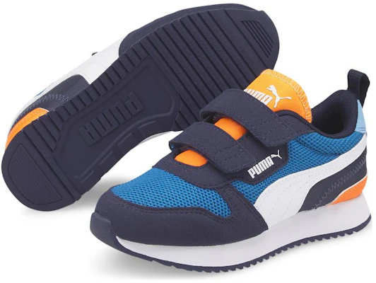 (JR) Puma R78 V Jr ''Blu Mykonos'' 373617-25 Shop (JR) Puma R78 V Jr ''Blu Mykonos'' 373617-25