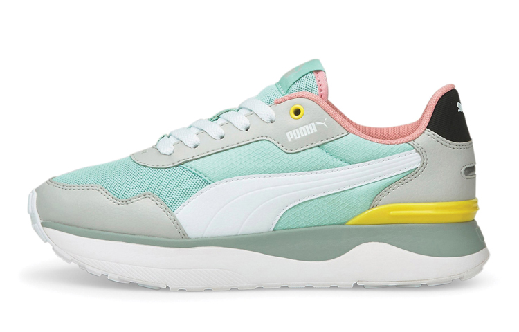 (Youth) Puma R78 Voyage 'Grey Light Blue' 382048-04