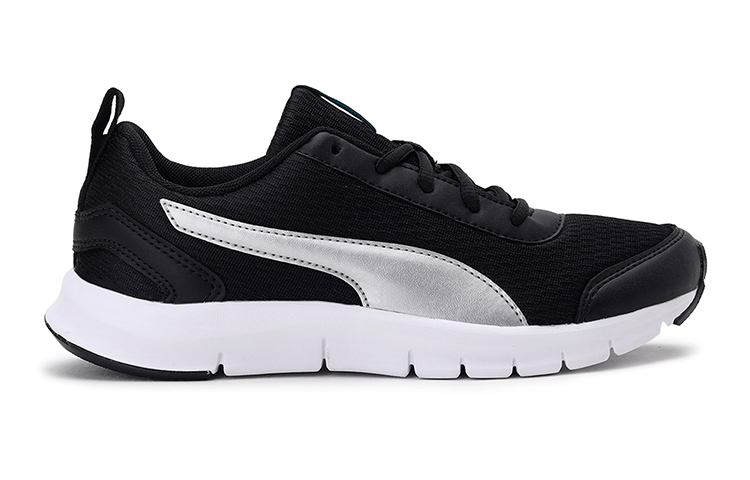 Order (Youth) Puma Racer JR 'Black Silver' 374600-03