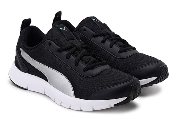 (Youth) Puma Racer JR 'Black Silver' 374600-03 Lookbook (Youth) Puma Racer JR 'Black Silver' 374600-03