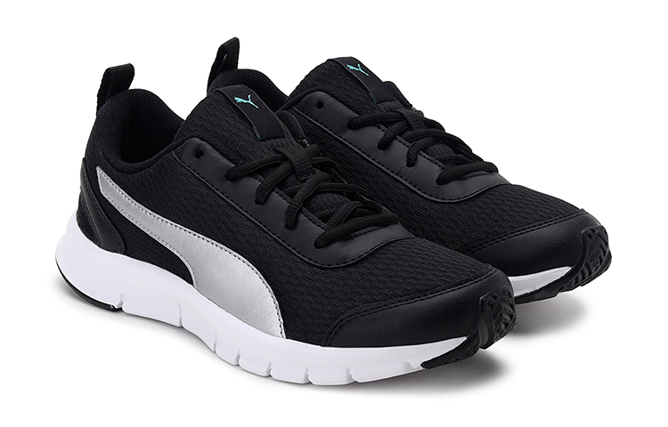 Lookbook (Youth) Puma Racer JR 'Black Silver' 374600-03