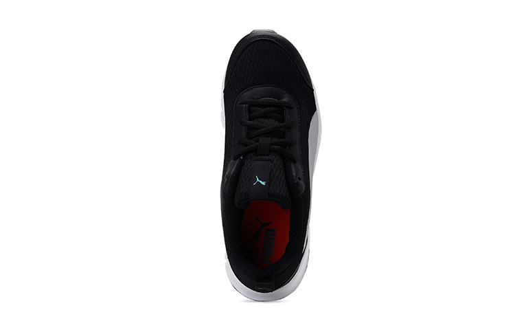Shop (Youth) Puma Racer JR 'Black Silver' 374600-03