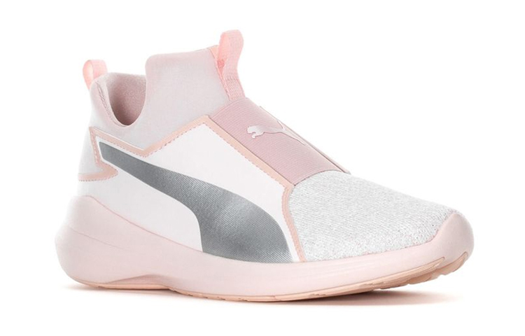 Lookbook (Youth) Puma Rebel Mid 'Pink' 367151-01