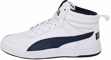 (Youth) Puma Rebound 'White Mid-Top' 367698-01 (Youth) Puma Rebound 'White Mid-Top' 367698-01