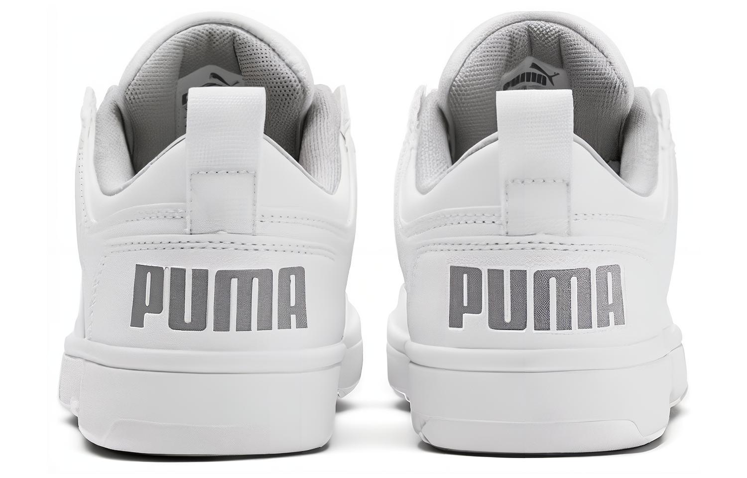 Purchase (JR) プーマ リバウンド ジョイ ロー "ホワイト/グレー/バイオレット" 381985-01