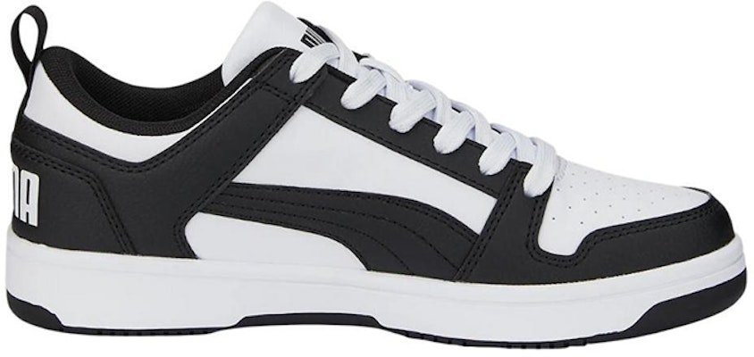 大童 PUMA Rebound Layup 防滑耐磨 低筒 球鞋 黑白 Order 大童 PUMA Rebound Layup 防滑耐磨 低筒 球鞋 黑白