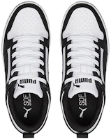 Lookbook 大童 PUMA Rebound Layup 防滑耐磨 低筒 球鞋 黑白
