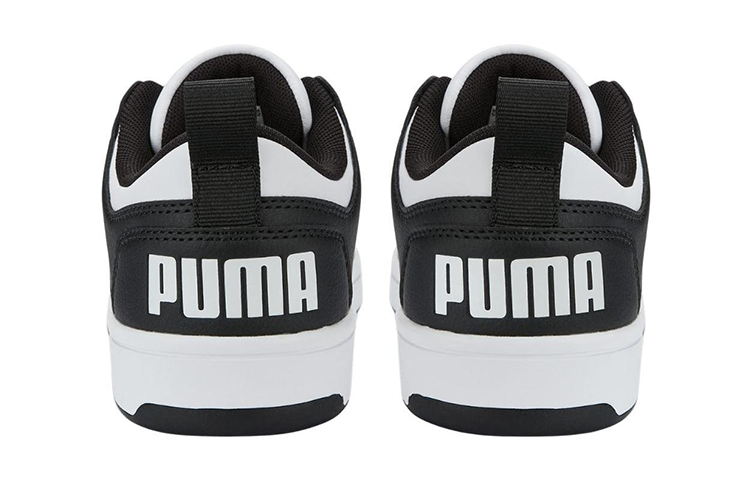 Shop 大童 PUMA Rebound Layup 防滑耐磨 低筒 球鞋 黑白