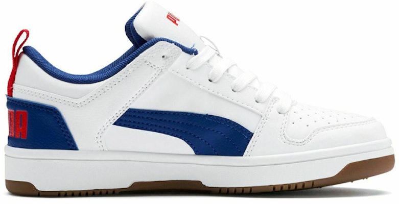 (JR) Puma Rebound Layup Lo 'Blanco Azul' 370490-05 Order (JR) Puma Rebound Layup Lo 'Blanco Azul' 370490-05