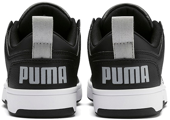 (Youth) Puma Rebound Layup Lo Low Top Black/White 370490-02 Shop (Youth) Puma Rebound Layup Lo Low Top Black/White 370490-02