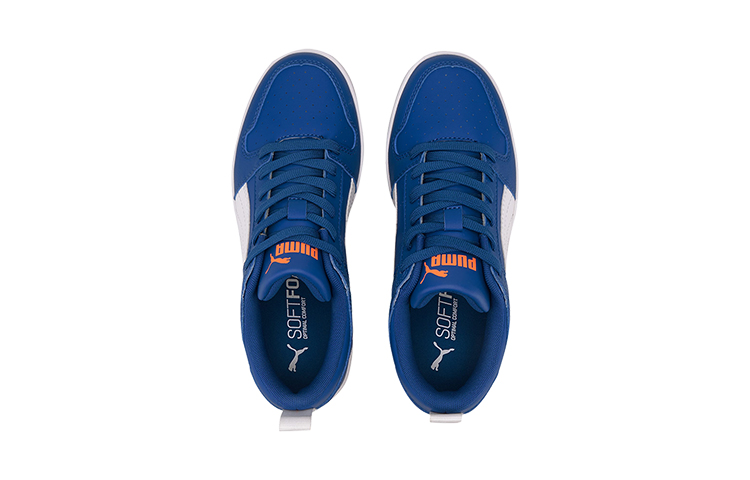 (Youth) Puma Rebound Layup Lo Low Top Blue/White 圖 3