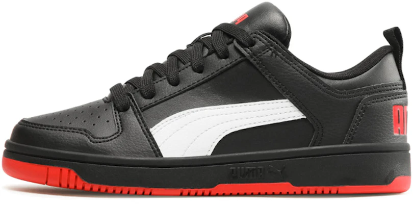 (JR) Puma Rebound Layup Lo Sl Jr 'Hitam Merah' 370490-13 Buy (JR) Puma Rebound Layup Lo Sl Jr 'Hitam Merah' 370490-13