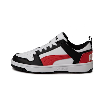 (Youth) Puma Rebound Layup Low SL Jr Sneakers Red/Black