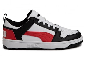 (JR) 彪马Rebound Layup低帮SL Jr红黑色运动鞋 370490-07 Order (JR) 彪马Rebound Layup低帮SL Jr红黑色运动鞋 370490-07