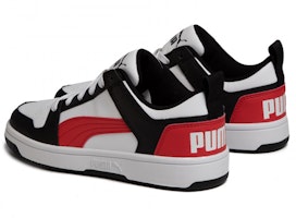 (JR) 彪马Rebound Layup低帮SL Jr红黑色运动鞋 370490-07 Shop (JR) 彪马Rebound Layup低帮SL Jr红黑色运动鞋 370490-07