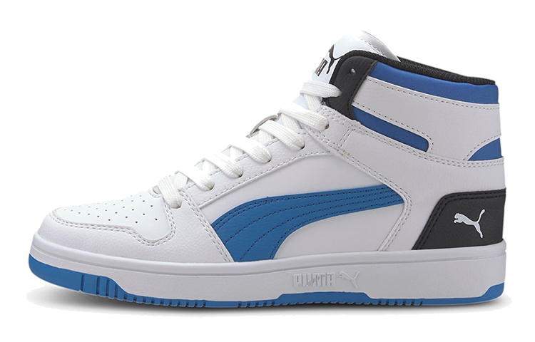 Buy (Youth) Puma Rebound Layup Sl Mid-high Blue/Black/White 370486-07