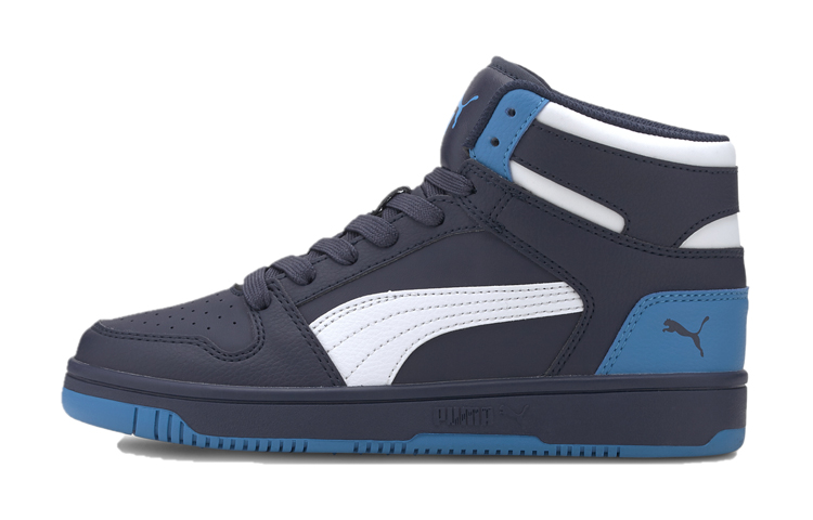 (Youth) Puma Rebound Layup SL Mid 'Deep Navy White'