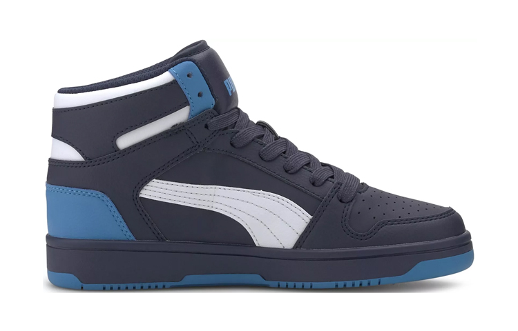 (Youth) Puma Rebound Layup SL Mid 'Deep Navy White' 圖 2
