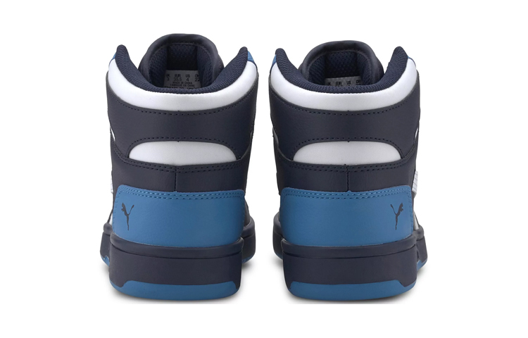 (Youth) Puma Rebound Layup SL Mid 'Deep Navy White' 圖 4