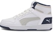 Buy (JR) プーマ リバウンド レイアップ SL MID 白/グレー 370486-10