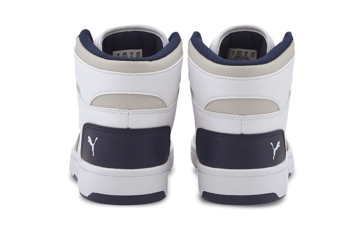 Shop (JR) Puma Rebound Layup SL Mid 'Putih Abu-abu' 370486-10