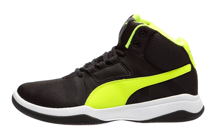(Youth) Puma Rebound Street Evo Jr 'Black Green' 361264-01