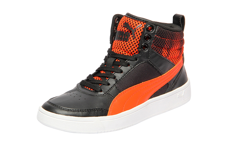 Order (Youth) Puma Rebound Street v2 'Black Red' 363922-02