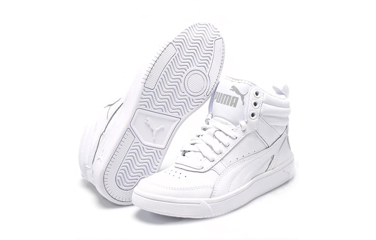 Purchase (Youth) Puma Rebound Street V2 Leather 'White' 363913-02