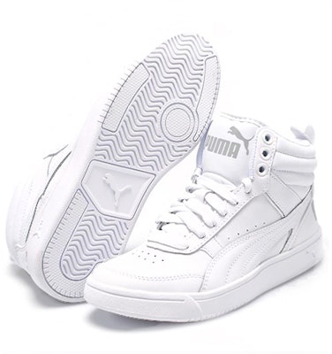 (Youth) Puma Rebound Street V2 Leather 'White' 363913-02 Purchase (Youth) Puma Rebound Street V2 Leather 'White' 363913-02